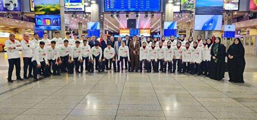 کاروان ایران به برازیلیا رسید