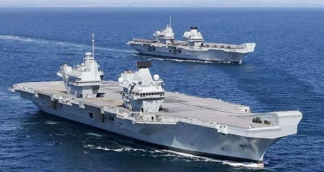 یک ناو هواپیمابر بریتانیا چند جت جنگنده می‌تواند حمل کند؟