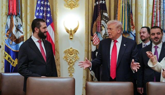 ترامپ:‌ جولانی دوست دارم و با او کنار می‌آیم