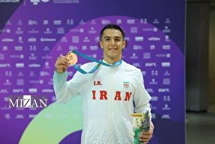 بازیهای کشورهای اسلامی| محمد قاسمی به مدال برنز ۲۰۰ متر آزاد رسید/ رشیدپور ششم شد