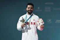 بازی‌های کشورهای اسلامی| معینی: بعد از فشار مسابقات جهانی، کسب سه مدال در این مسابقات برایم ارزشمند بود+فیلم