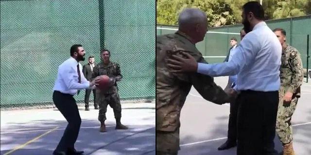 استعاره بازی بسکتبال جولانی با ژنرال‌های آمریکایی چه بود؟