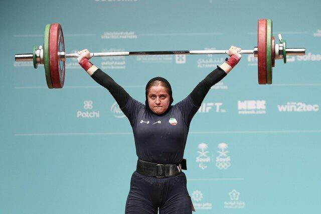 دختر وزنه‌بردار ایران با یک طلا و ۲ برنز در بازی‌های کشورهای اسلامی درخشید