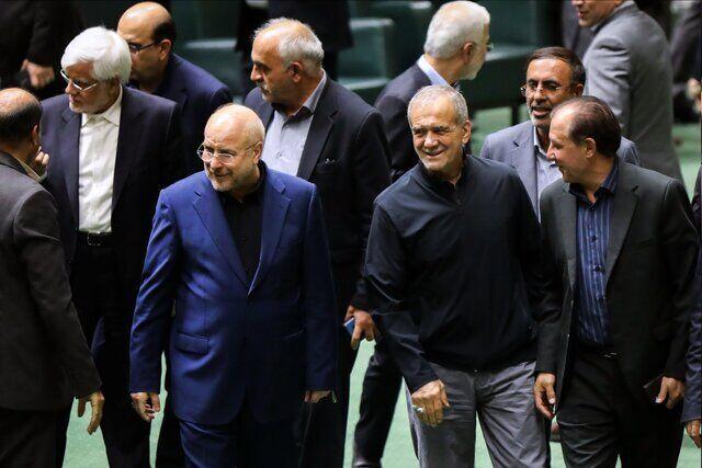 رئیسجمهور وارد مجلس شورای اسلامی شد