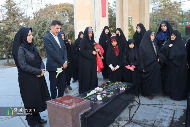 ادای احترام به مقام والای شهدا در آستانه جشنواره قرآنی «مدهامتان»
