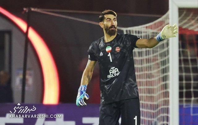 بیرانوند، گلر منتخب هفته چهارم نخبگان آسیا