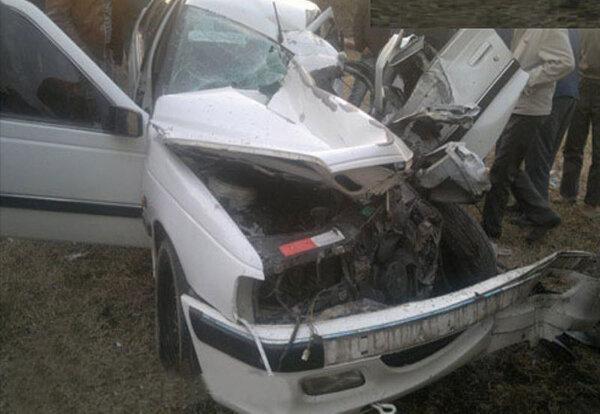 برخورد پژو ۴۰۵ با گاردریل در محور شوش–اهواز ۵ مصدوم بر جای گذاشت