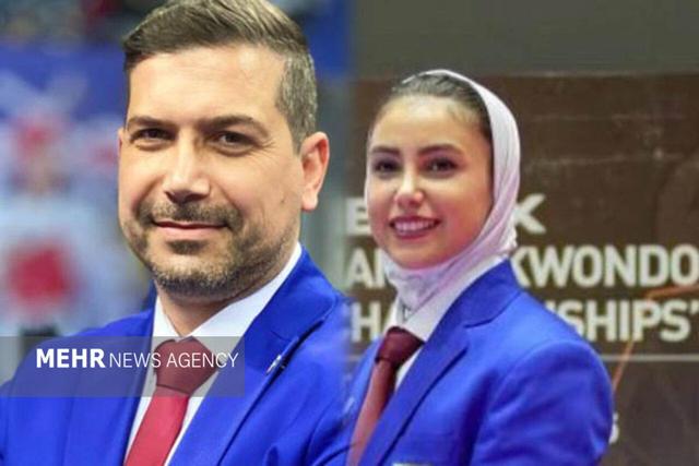 قضاوت دو داور بین المللی تکواندو در بازی‌های کشورهای اسلامی
