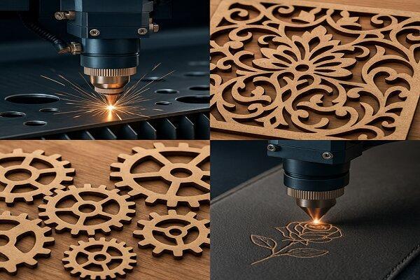 کاربردهای دستگاه برش لیزر