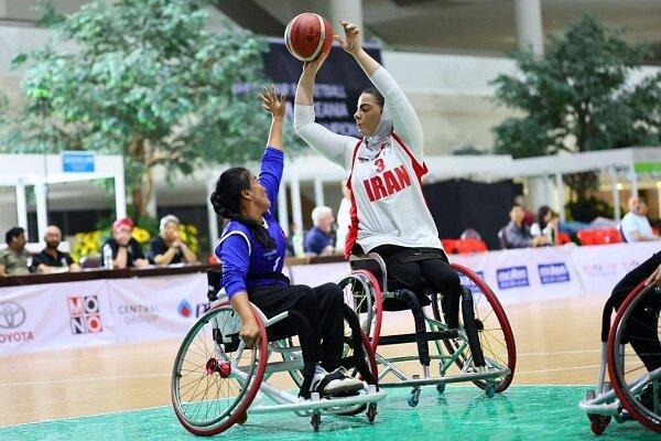 لائوس مغلوب تیم ملی بسکتبال با ویلچر زنان ایران شد