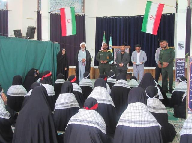 اعزام دانش‌آموزان دختر شهرستان بشاگرد به اردوی راهیان نور