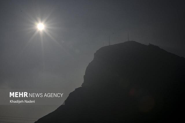 وضعیت هوای اصفهان بنفش شد