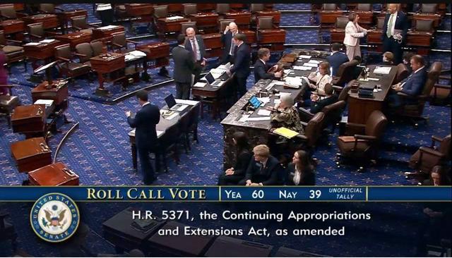 سنای آمریکا به پایان تعطیلی دولت ترامپ رای داد؛ مصوبه به مجلس نمایندگان ارسال شد