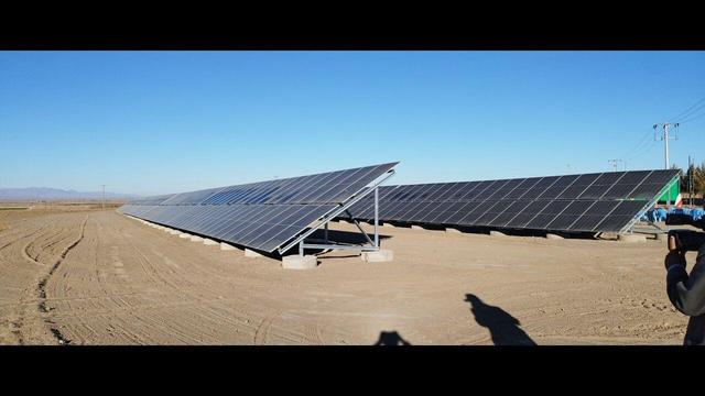 ساخت نیروگاه خورشیدی ۴۰ مگاواتی در یزد کلید خورد