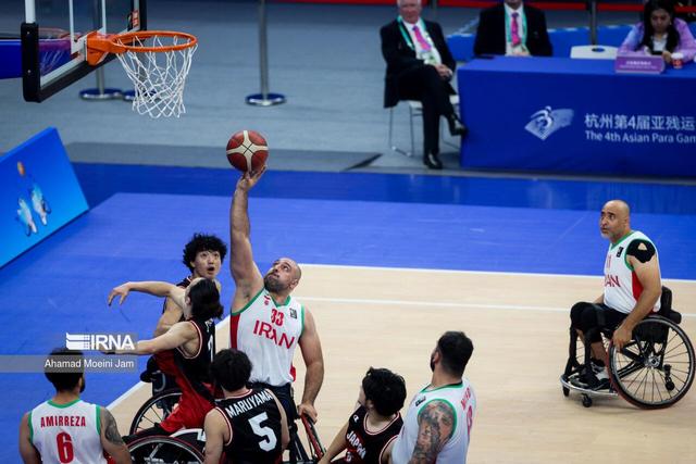 پیروزی تیم ملی بسکتبال با ویلچر مردان ایران برابر کره‌جنوبی