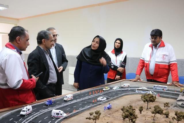 تاکید مدیرکل بازرسی کرمان بر حمایت همه‌جانبه از هلال‌ احمر