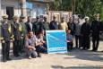 بازدید فرمانده کل نیروی دریایی ارتش از منزل تازه‌احداث مددجوی نوشهری
