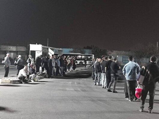 پایانه متروی فردیس قفل شد/ حمل‌ونقل عمومی در سراشیبی بحران+فیلم