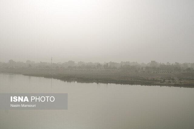 غلظت آلاینده‌ها در خوزستان همچنان افزایشی است