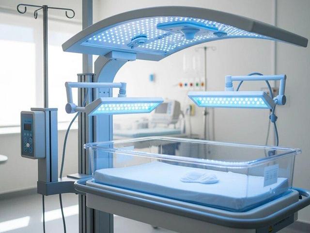 نور دستگاه زردی نوزاد/ چرا نور آبی LED انتخابی مناسب است