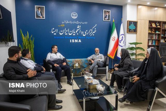 بازدید رئیس سازمان مدیریت بحران تهران از ایسنا