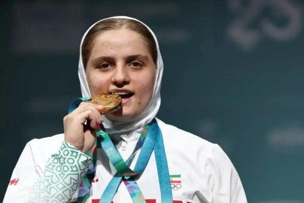 طلای بانوی اردبیلی الهام‌بخش دختران می‌شود