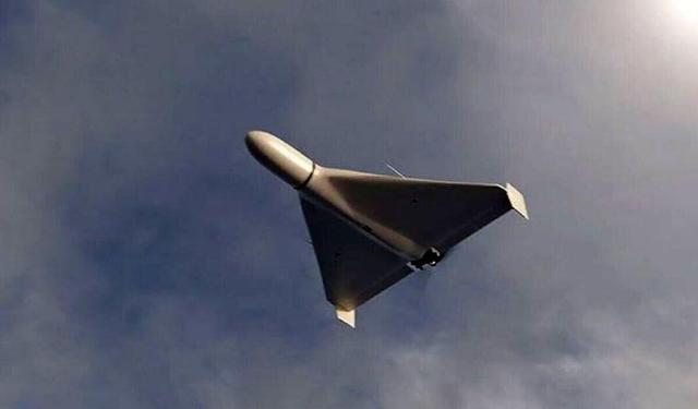 ببینید | تست و آزمایش پهپاد شاهد ۱۶۱ در نمایشگاه هوافضا