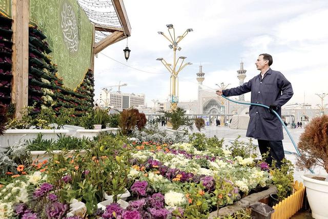 طراوتی همیشگی در صحن‌های نورانی