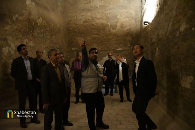 بازدید نماینده یونسکو از آب‌انبار محسن‌زاده بیرجند