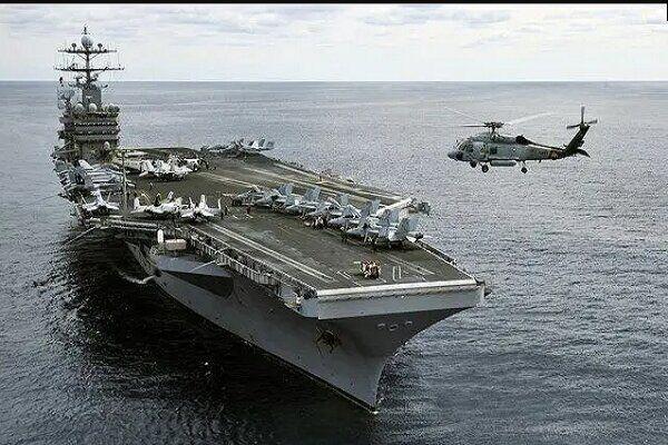 ناو هواپیمابر آمریکا وارد حوزه دریای کارائیب شد