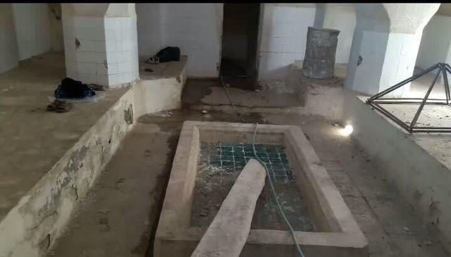 محمودزاده: عملیات مرمت حمام تاریخی کوی خورد قمصر کاشان آغاز شد