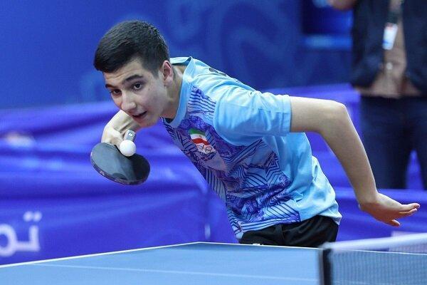 صعود تیم دوبل تنیس‌روی‌میز مردان ایران به یک‌چهارم‌نهایی