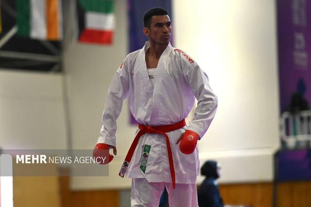 مرتضی نعمتی به مدال نقره کاراته رسید