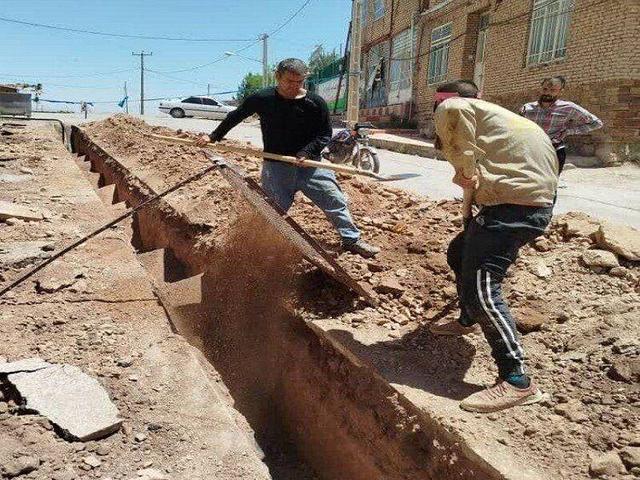 آب شرب ٢٣۰ خانوار نیشابوری پایدار شد