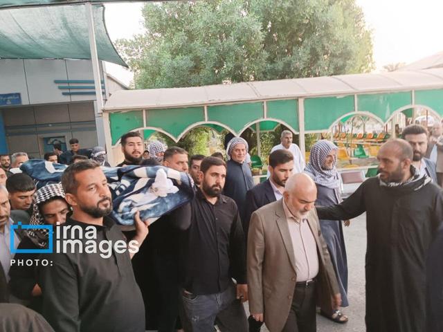 تشییع پیکر «احمد بالدی»