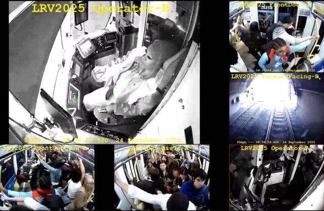 وقتی راهبر قطار به خواب رفت +ویدیو