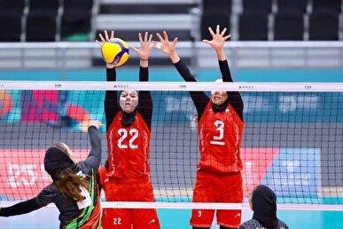 پوشش زنده مسابقه والیبال ایران برابر تاجیکستان + فیلم