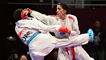 آتوسا گلشادنژاد سومین طلایی تیم ملی کاراته