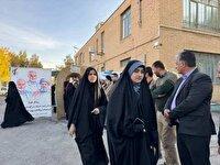 اعزام دانش‌آموزان دختر آباده به مناطق عملیاتی جنوب