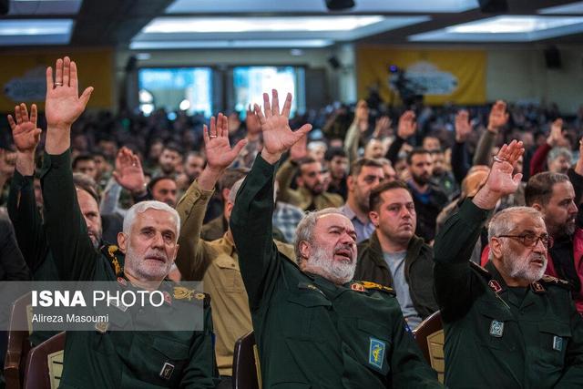 مراسم گرامیداشت شهدای نیروی هوافضای سپاه