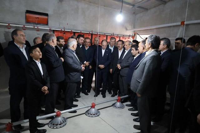 افتتاح چندین پروژه در شهرستان اهر با حضور وزیر جهاد کشاورزی