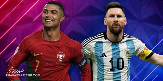 ویدیو| دلبری کاپیتان‌های قهرمان/ واکنش مسی و رونالدو به قاب عکس خالی!