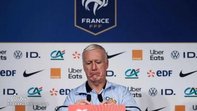 دیدار حساس فرانسه و اوکراین؛ دشان از روحیه تیمش ابراز تعجب کرد