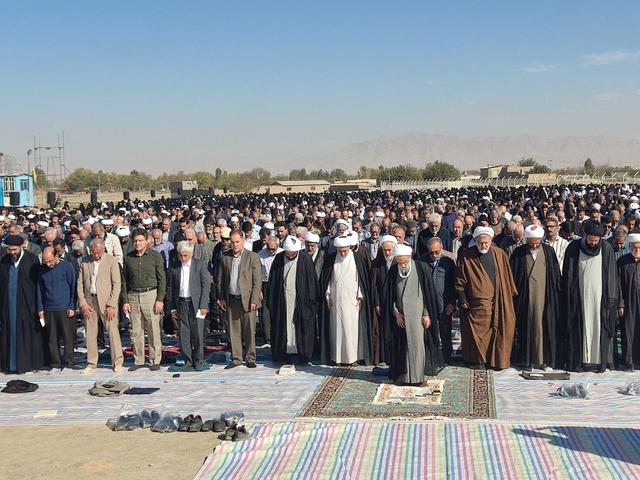 اقامه نماز باران در مشهد