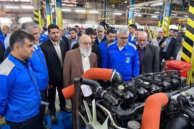 چمران: ناوگان عمومی را با محصولات ایران‌خودرو دیزل نوسازی می‌کنیم