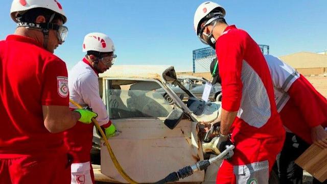 طباطبایی‌فر: مسابقات تخصصی امداد و نجات هلال احمر یزد برگزار شد
