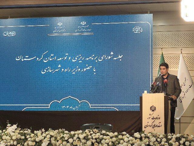 لهونی:‌ ۸ هزار میلیارد تومان به کریدور شمال‌غرب کشور اختصاص یافت