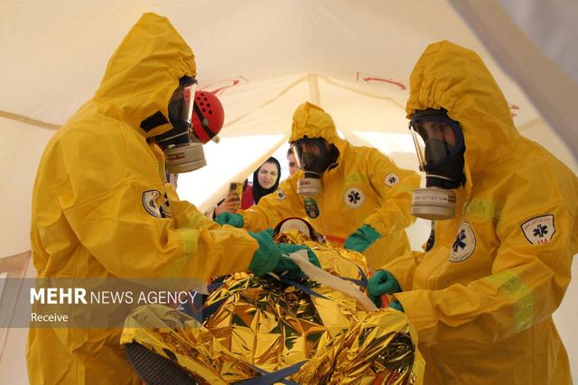 مانور تمام‌عیار زلزله و مخاطرات ترکیبی در همدان