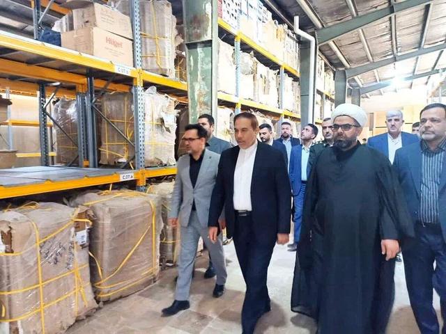 بازدید معاون اجتماعی قوه قضائیه از انبار اموال تملیکی قم