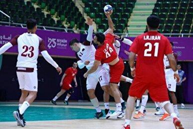 شکست تیم هندبال ایران مقابل قطر + فیلم